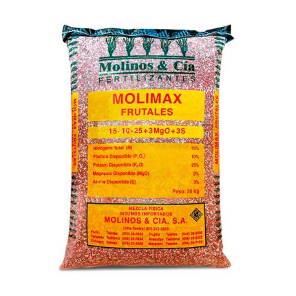 MOLIMAX FRUTALES 15-10-25 x 50 kg